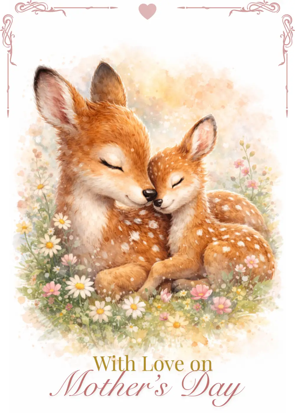 Mothers Day Deer - free ecard